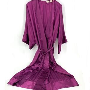 Victoria's Secret Vintage Gold Label Purple Kimono Robe Y2K M/L